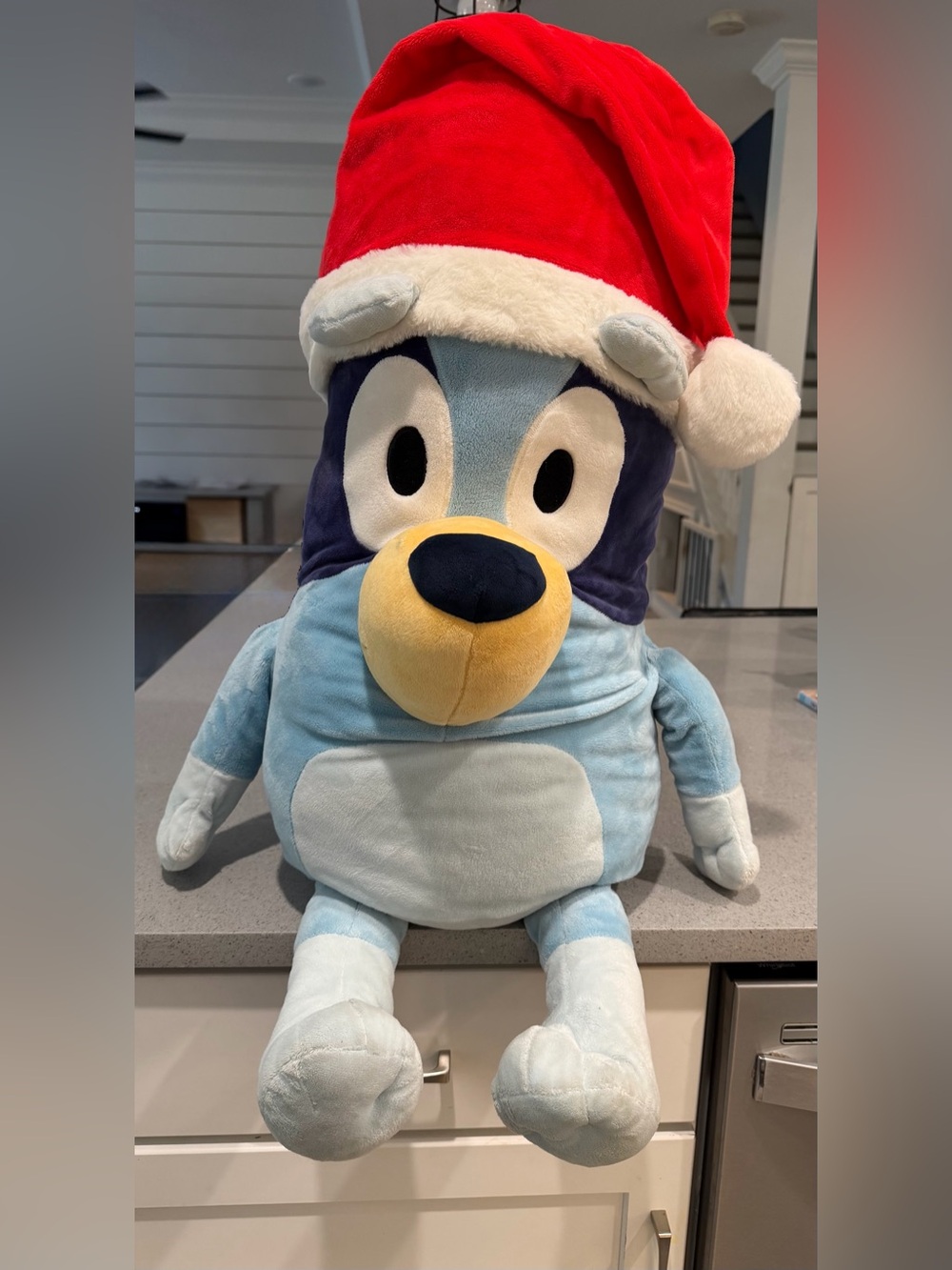 Christmas Bluey Plush 33”